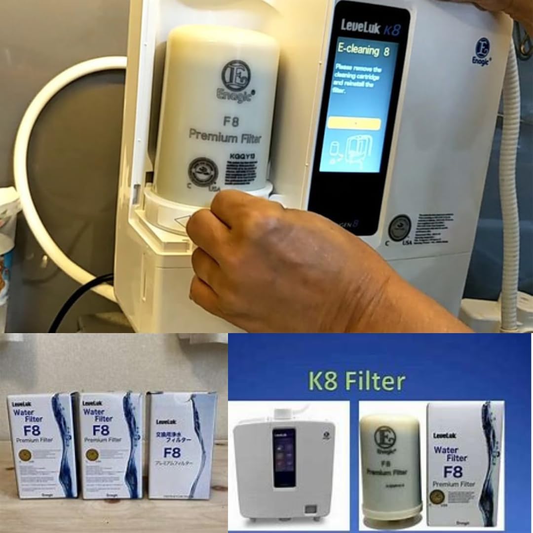Vattenfilter F8 till Enagic K8 Kangen Inoiser Vattenreningsmaskin