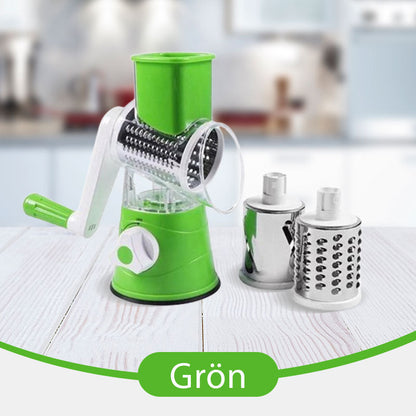 🥕Limiterad tid till halva priset-3 i 1 roterande osthyvel grönsaksrivare