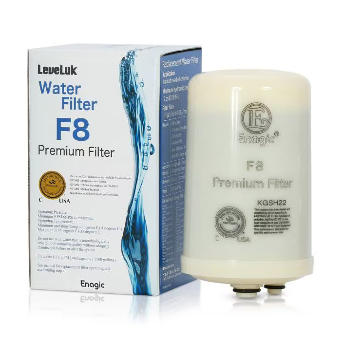 Vattenfilter F8 till Enagic K8 Kangen Inoiser Vattenreningsmaskin