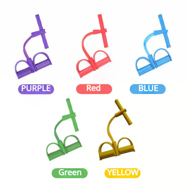 ✨2025 Het rea🔥32 Fitnessmotståndsband - 4 Rör Pedaler Fotledsavdragare