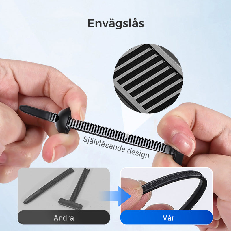 ✨Industriella kabelband – säkra fästelement för hemmet och DIY🚗