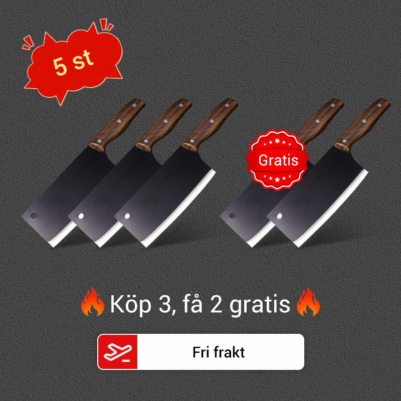 Darth Vader Ultra Sharp 🔥 Aldrig flis eller fläck Professionell kökskniv 💥