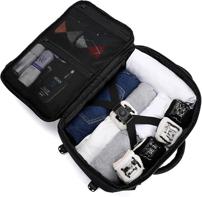Ryggsäck Kabinväska perfekt för flygresa som Kabin-/Handbagage 20L 40x20x25cm med Laptopfack 14 tum , Svart