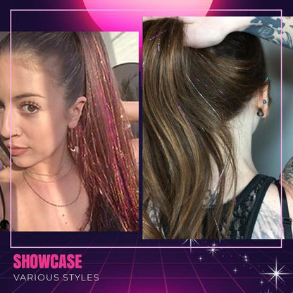 🔥 Hot Deal – 16-pack glitter satin hår accessoarer (halva priset!)✨