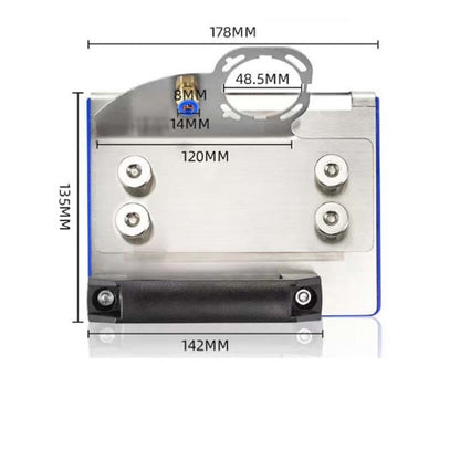 Vinkelslipstativ för kakel 45°Chamferkapning