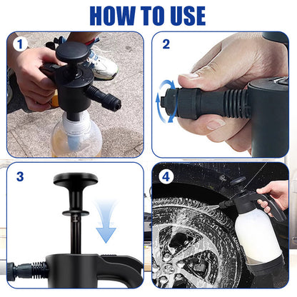 🔥2025 Varm försäljning💦2L pumpskumspruta för rengöring🎁Få den största rabatten i historien under en begränsad tid