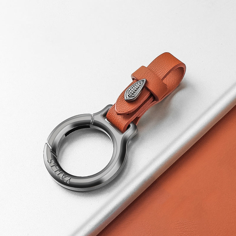 Lyxig Läder Bilnyckelring