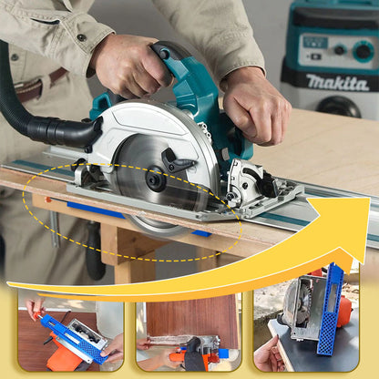 Bärbar justerbar panelskärare för träbearbetning Skärmaskin Bas Tillbehör