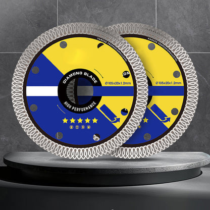 Framgångsrika kapskivor för superfina keramiska plattor