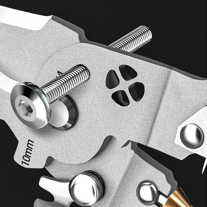 🔧FÄRDIG MED 5 VERKTYG🔥Elektrisk Mät-tång – Mäter spänning + klipper + bänder i EN!