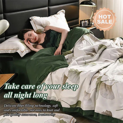 🌞Sommarrea - 50% rabatt🏆Floralt uppfriskande lakan (set om 4)