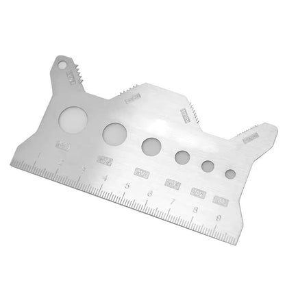 🔥Begränsad tid 24 timmar💥Hot Sale 58% rabatt🎉 Rostfritt stål dubbelsidig bultmätare kort  Framgång!