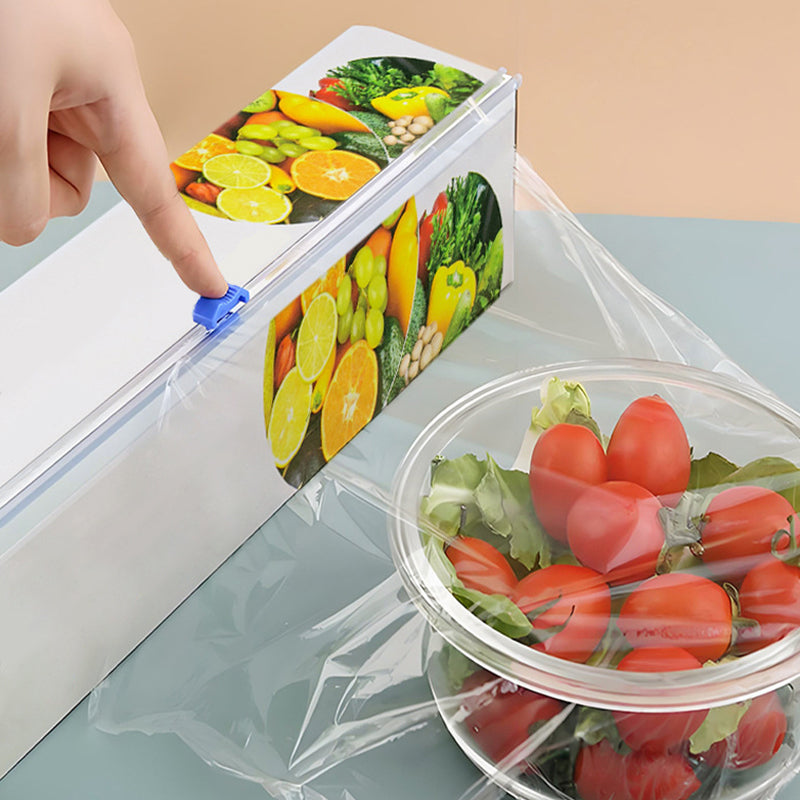 🔥Hot SALE 50% OFF🔥Easy-Cut Stretch Clear Food Wrap