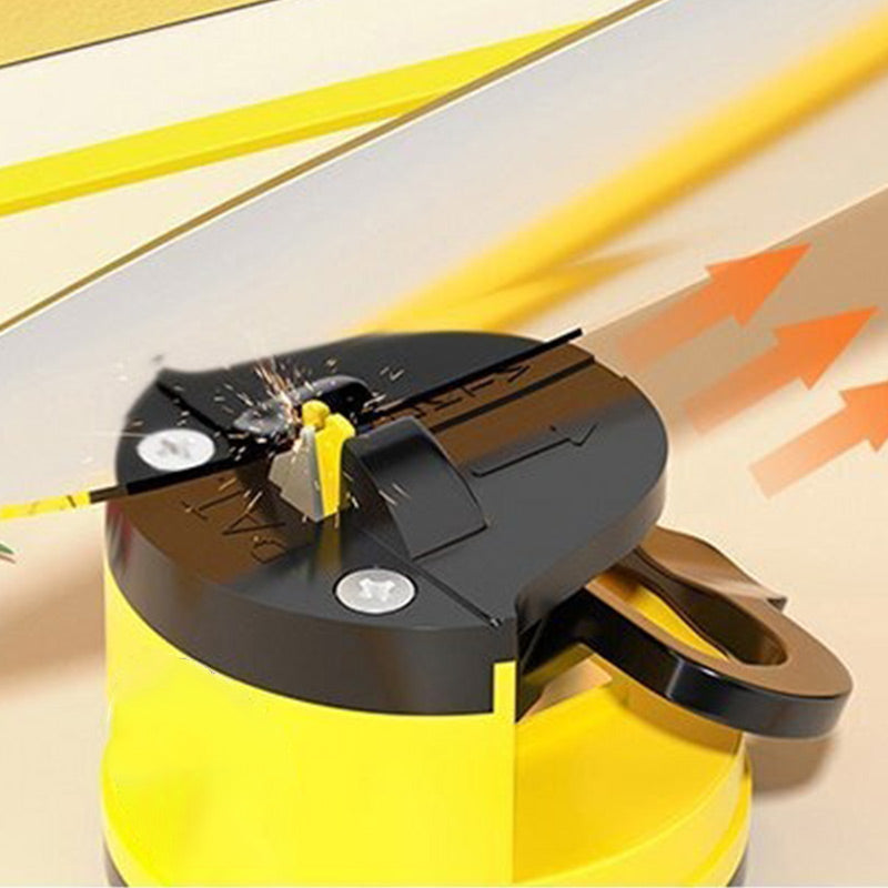 Mini Knife Sharpener with Suction Base