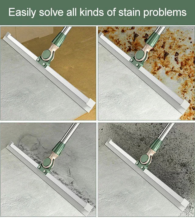 💧 60 % RABATT! ✨ Multifunktionell silikonborste – torr-/våtstädning, tar bort ludd och hår på alla typer av golv 🏠🧹