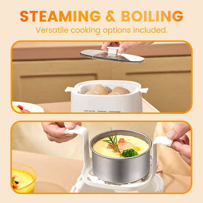 🎁2025 Nytt design🥚✨Mini multifunktionell äggkokare med smart touchpanel